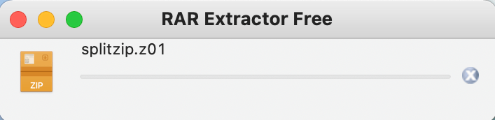 Method 2: Using rar extractor for Mac: Step 2