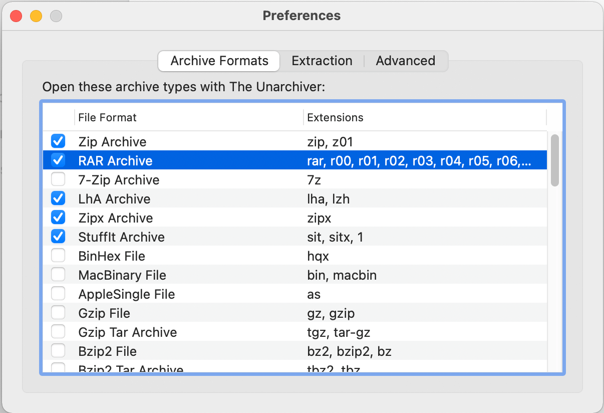 Method 1: Using The Unarchiver: Step 2