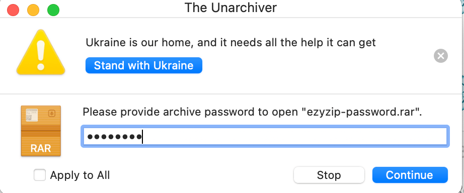 Method 1: Using The Unarchiver: Step 5