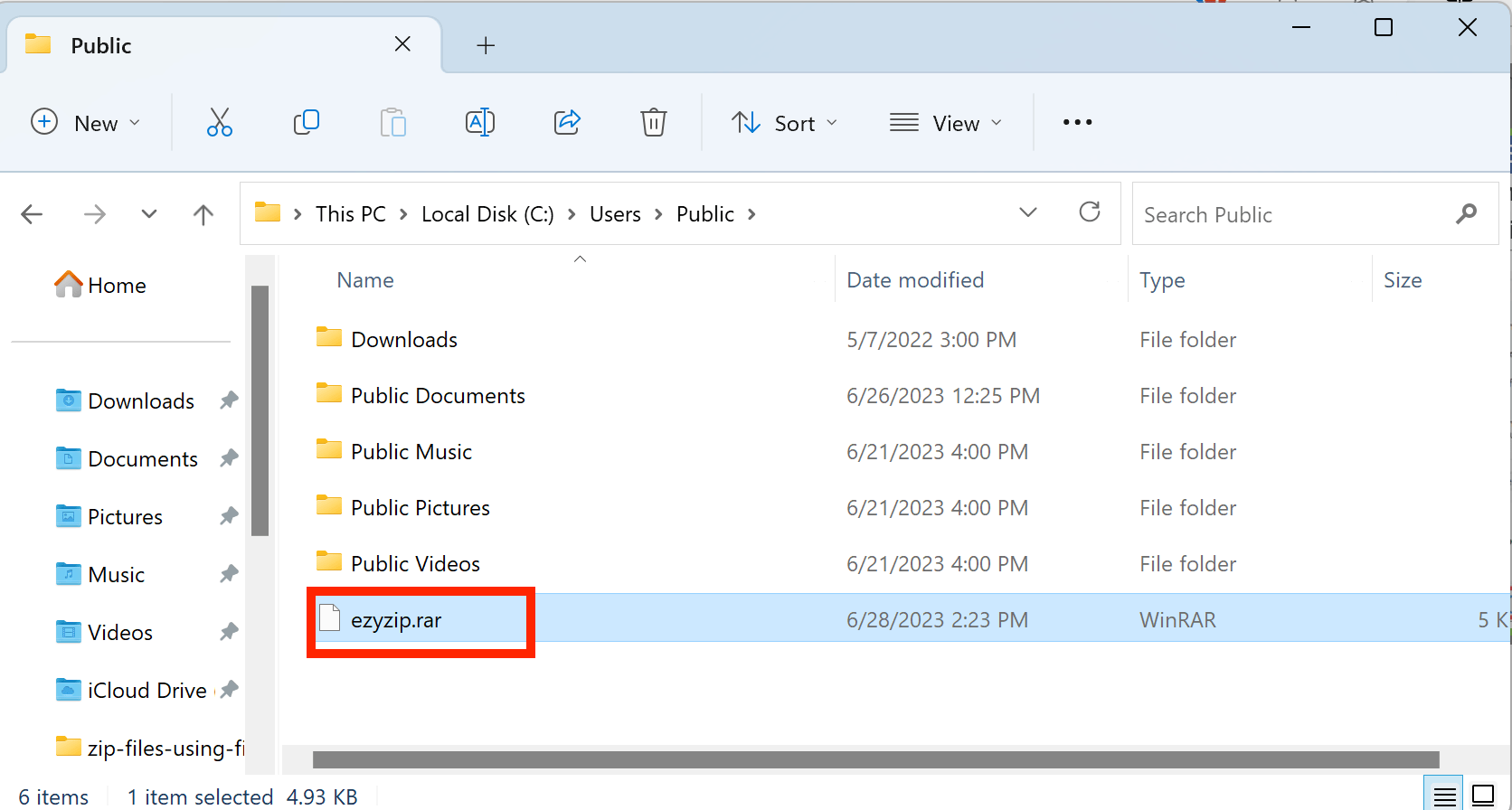 How To Open RAR Files Using 7-Zip: Step 3