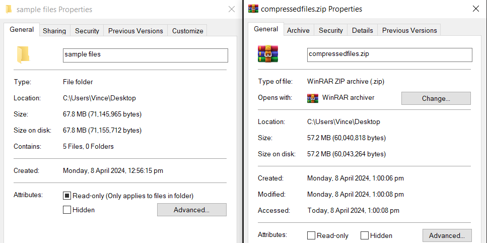Reduce Multiple Files Size For Upload: Step 3