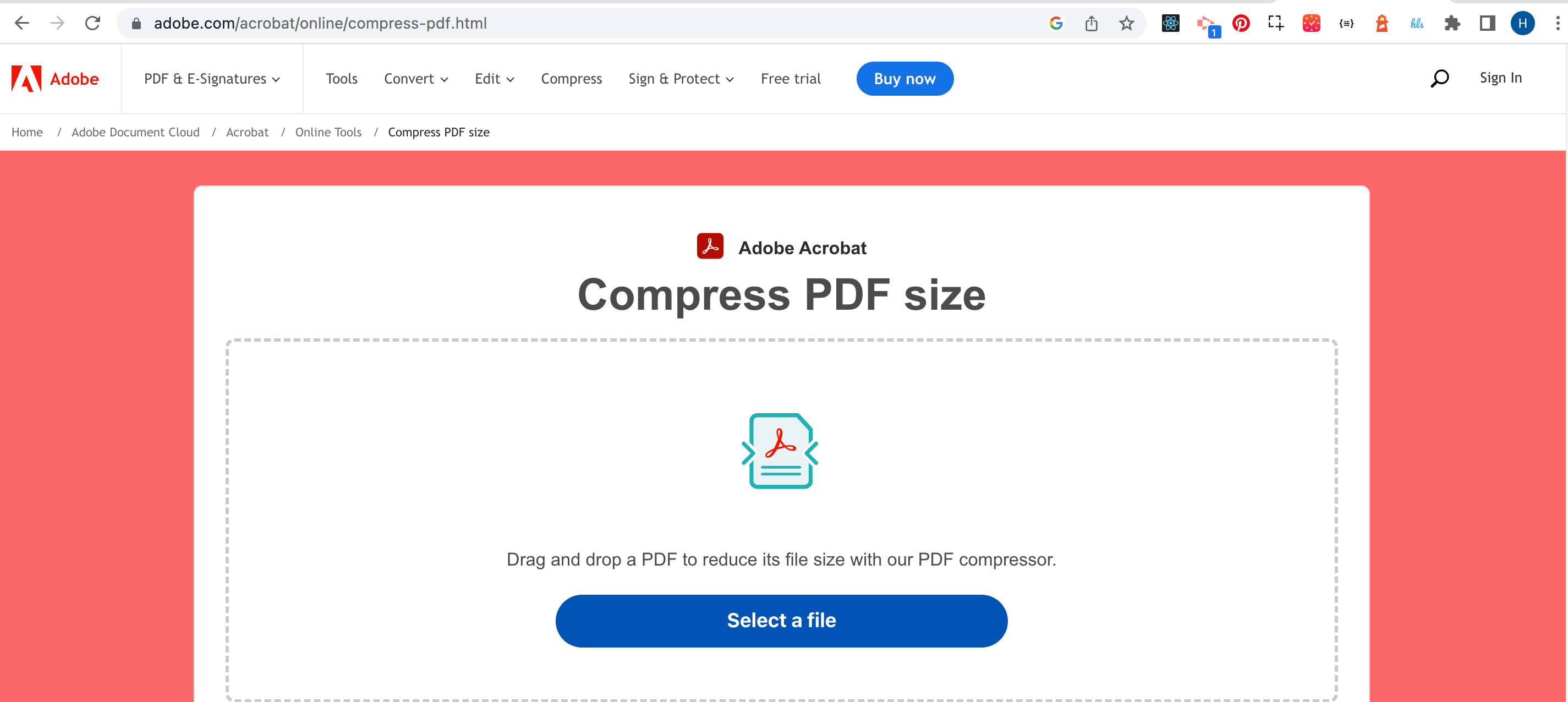 How To Use Online PDF Compressors: Step 2