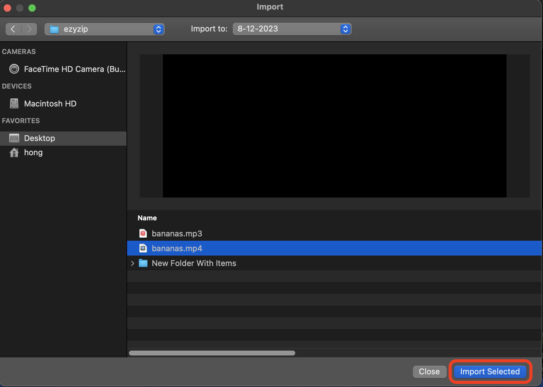 How To Reduce Video Size On Windows Using iMovie: Step 2