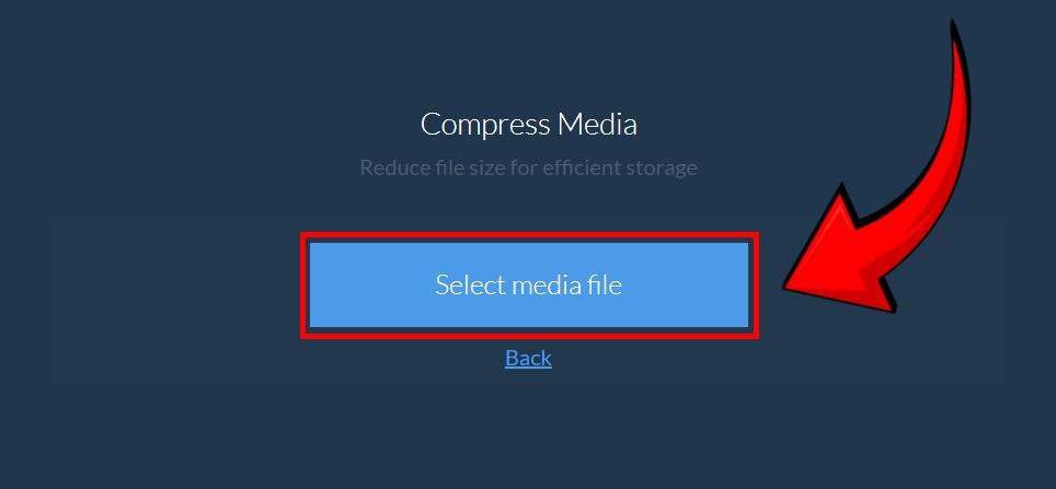 How to Compress Video for LinkedIn Using ezyZip Media Converter: Step 3