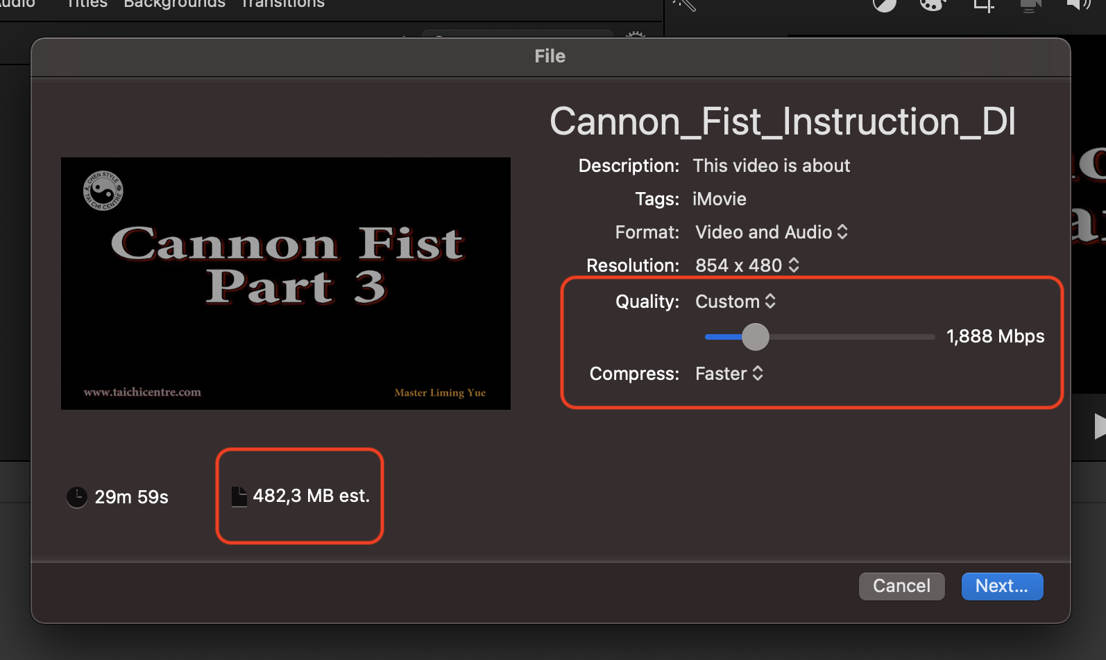 How To Compress Videos on Mac (GUI-Based Tool): Step 4