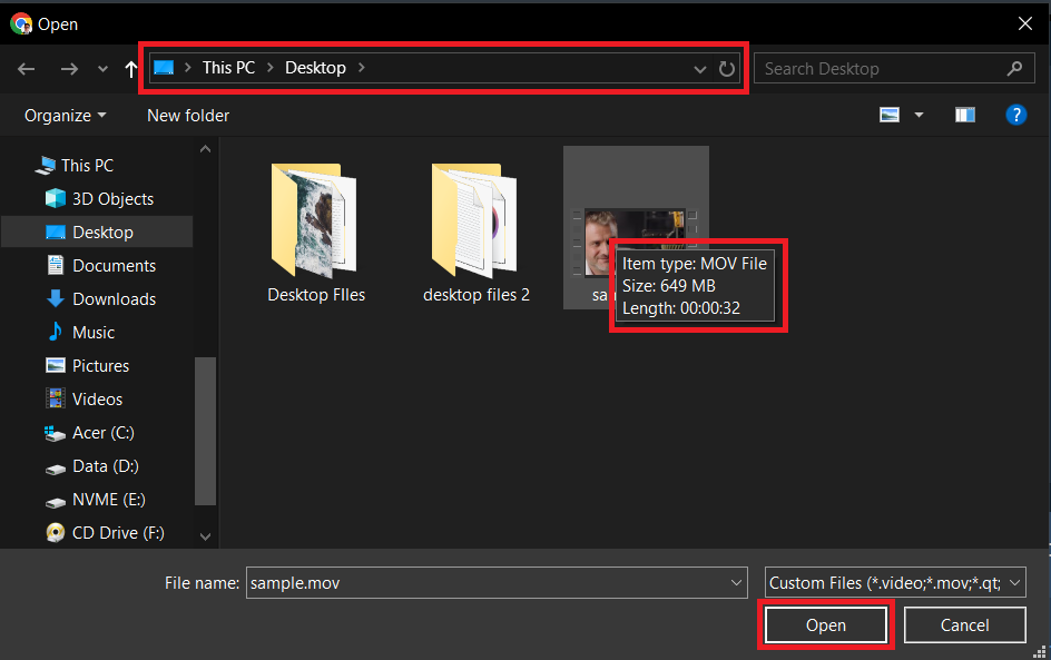 How To Compress Videos Online with ezyZip: Step 2
