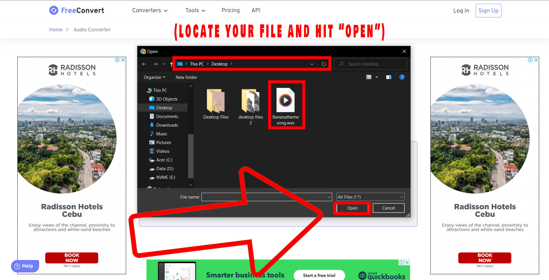 How To Reduce WAV File Size Using FreeConvert: Step 3