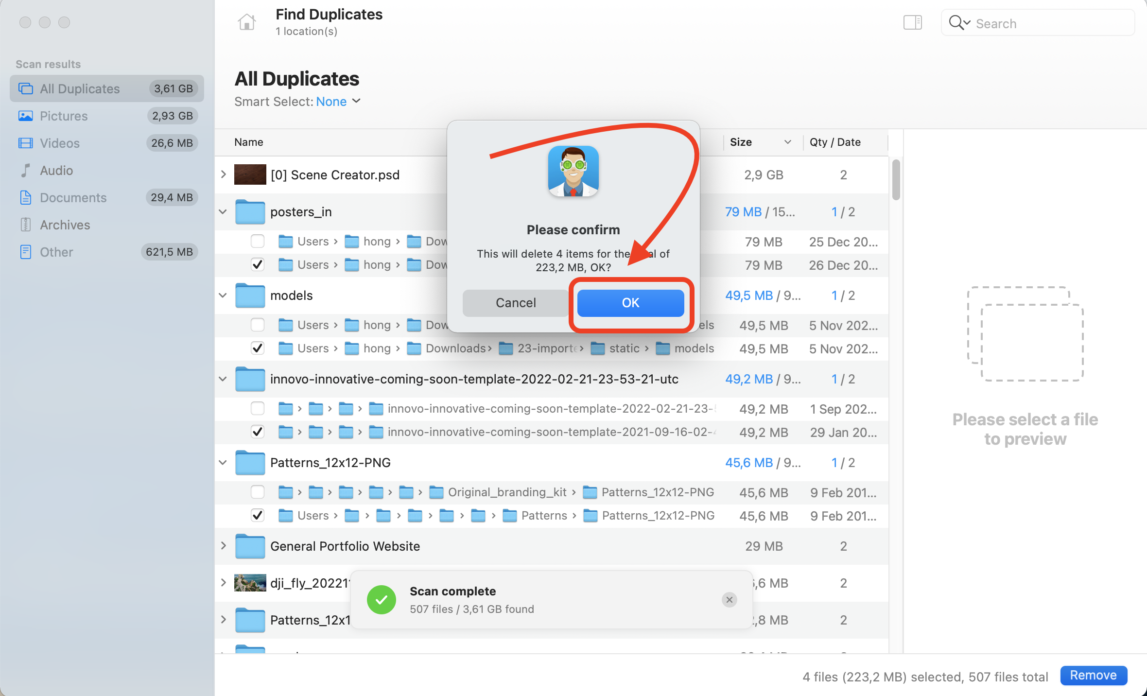 How To Use Disk Drill to Eliminate Duplicate Files: Step 4