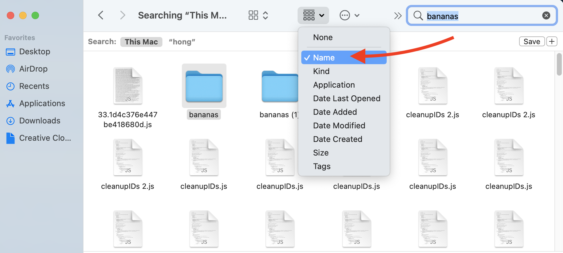How To Use Finder to Locate Duplicate Files: Step 3