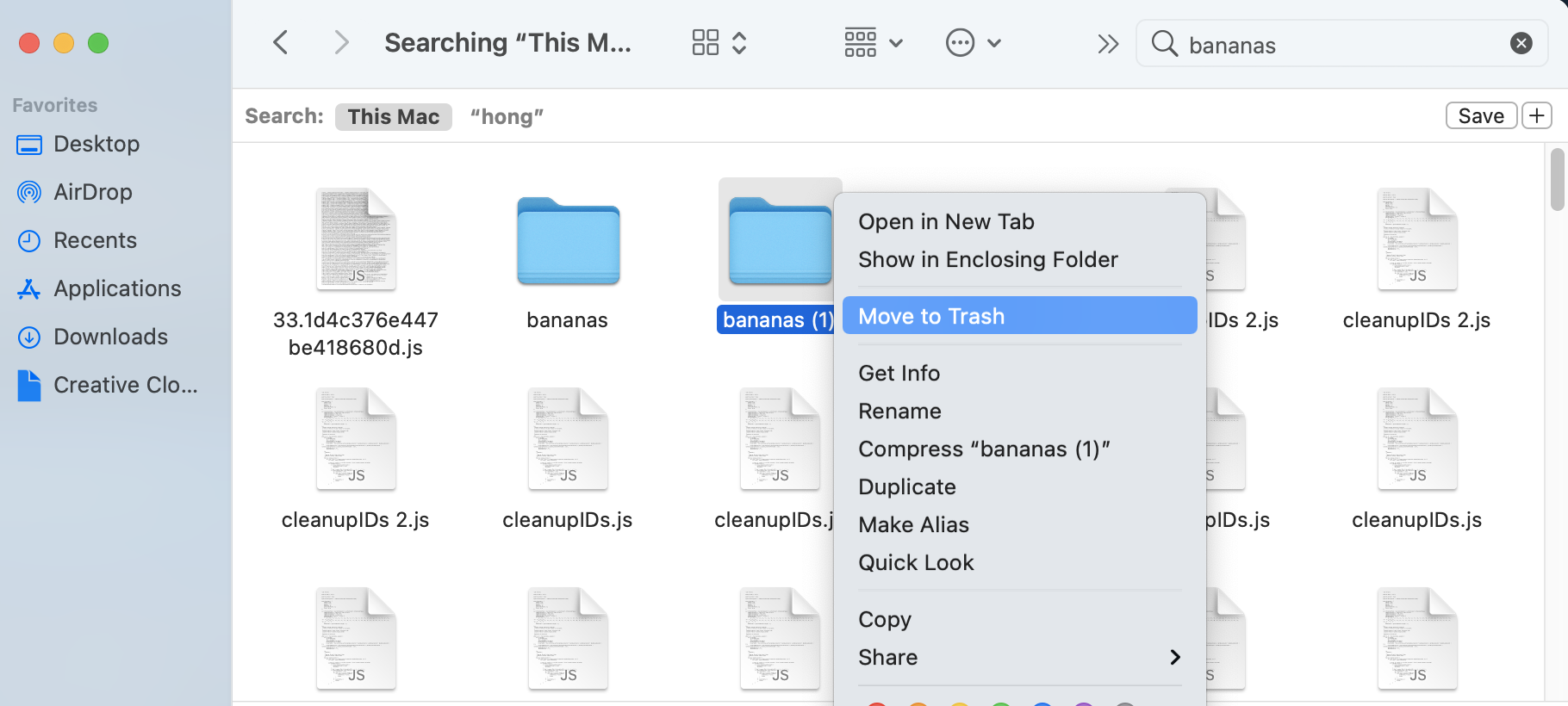 How To Use Finder to Locate Duplicate Files: Step 4