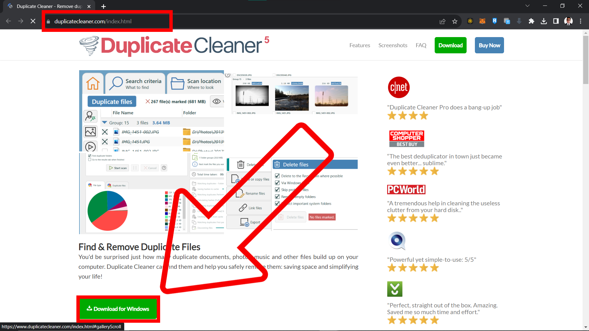 How To Use Duplicate Cleaner to Remove Duplicate Files: Step 1