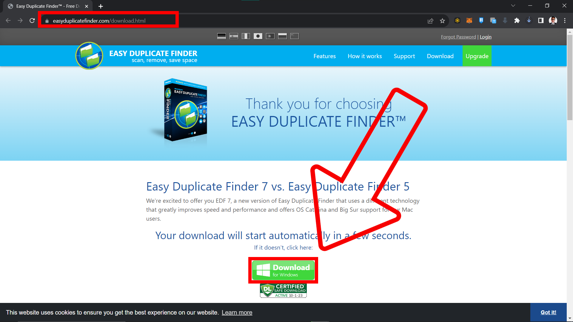 How To Use Easy Duplicate Finder to Remove Duplicate Files: Step 1