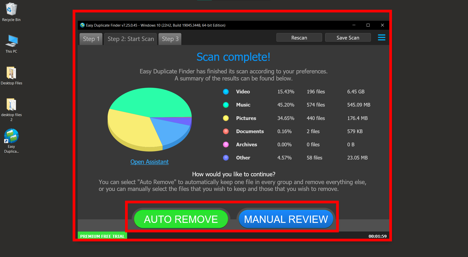 How To Use Easy Duplicate Finder to Remove Duplicate Files: Step 7