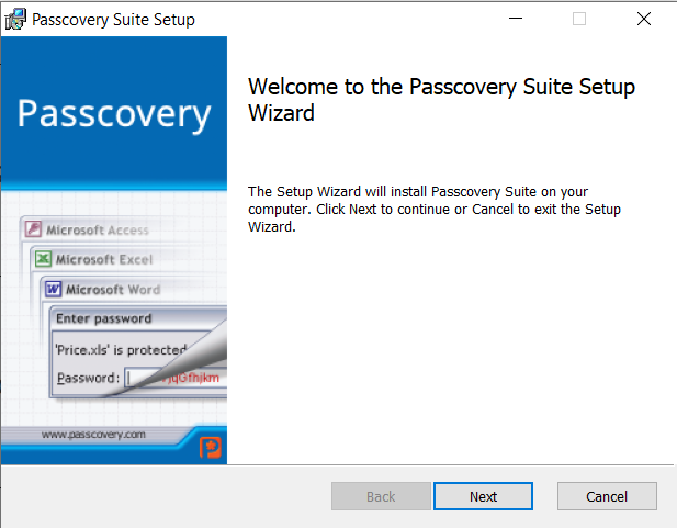 How to Unlock WinZIP Password Using Accent ZIP Password Recovery: Step 2