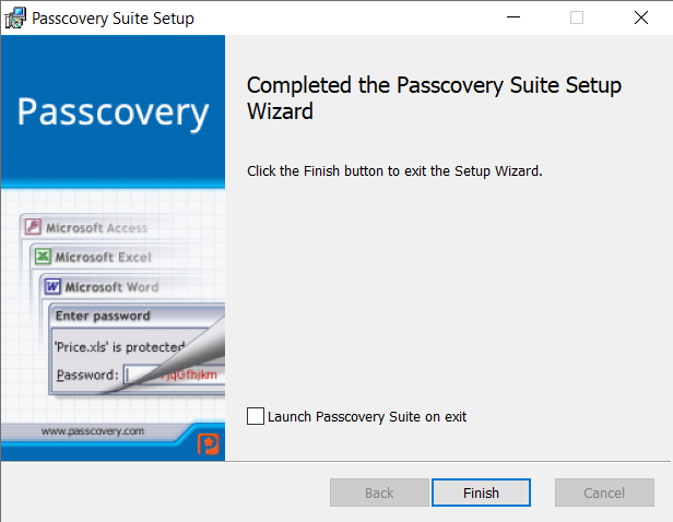 How to Unlock WinZIP Password Using Accent ZIP Password Recovery: Step 2