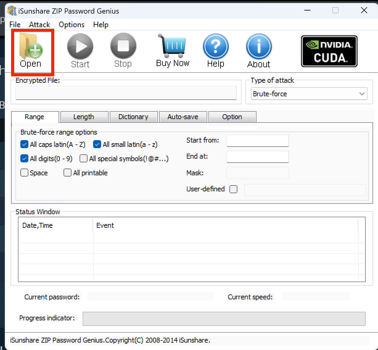 How To Use iSunshare ZIP Password Genius: Step 3