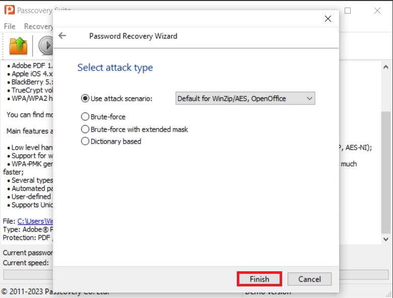 How To Unlock PDF Password in Windows: Step 4