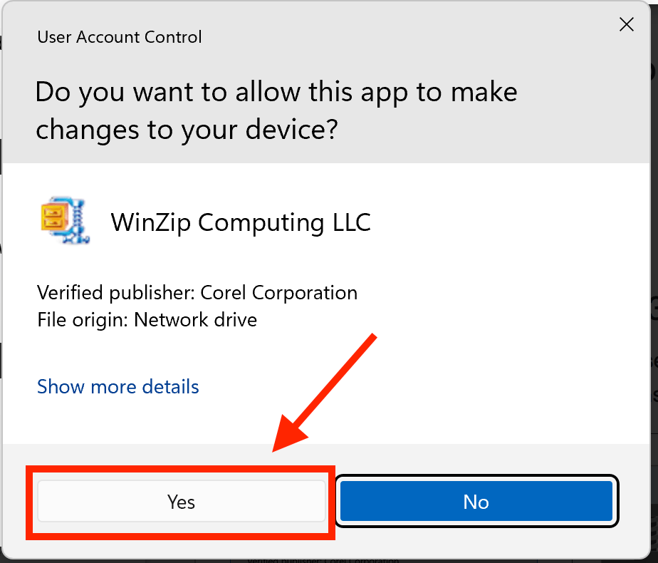 How To Unzip Using WinZip: Step 2