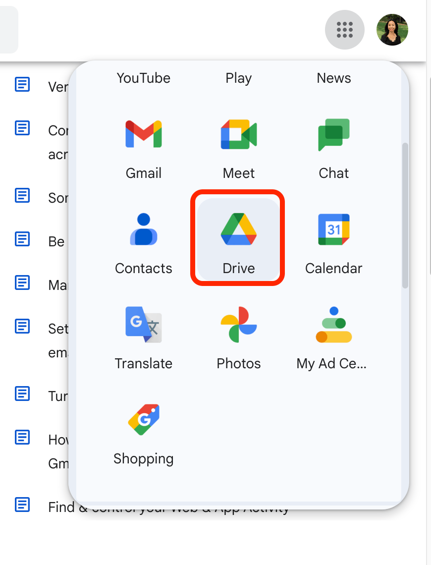How To Upload Files Using Google Drive: Step 1