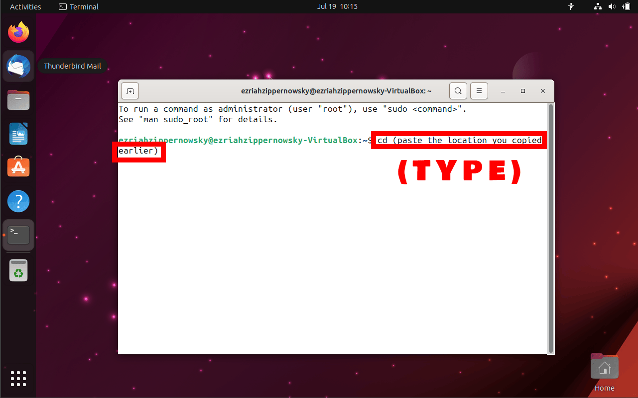 How To Extract Files to a Different Folder Using 7Z Command Line: Step 2