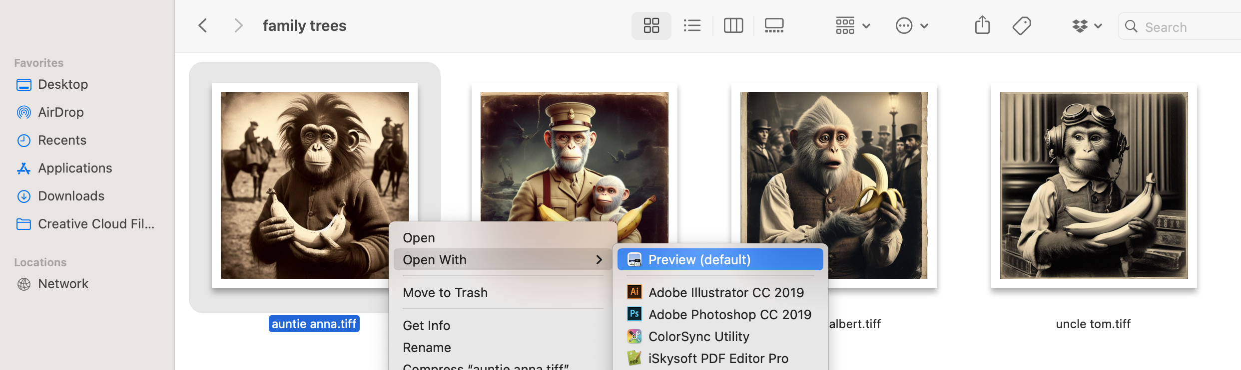 How to View Old Image Files on Mac Using Preview: Step 2