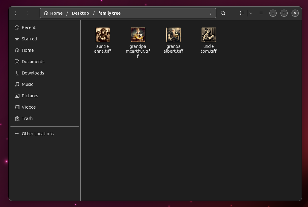 How To View Old Photo Files on Linux: Step 2