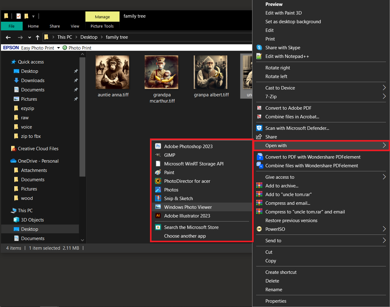 How To View Old Photo Files on Windows: Step 4