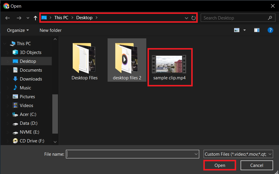 How To Shrink Video Files Online Using ezyZip: Step 4