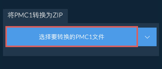 将PMC1转换为ZIP