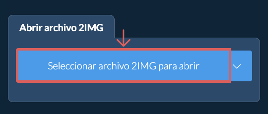 Abrir archivo 2IMG