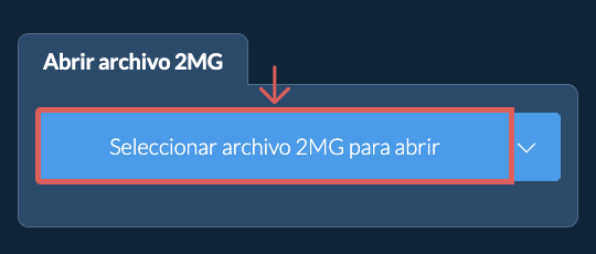 Abrir archivo 2MG