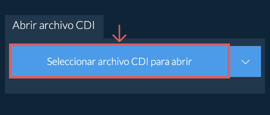Abrir archivo CDI
