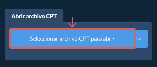 Abrir archivo CPT