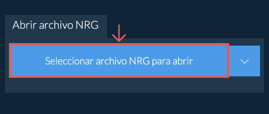 Abrir archivo NRG