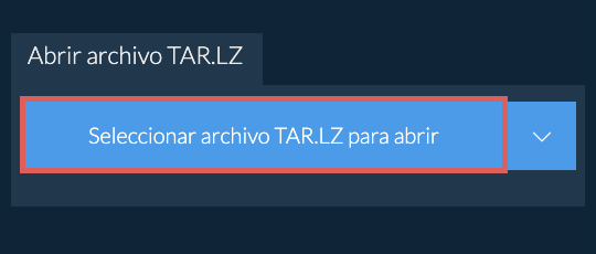 Abrir archivo TAR.LZ