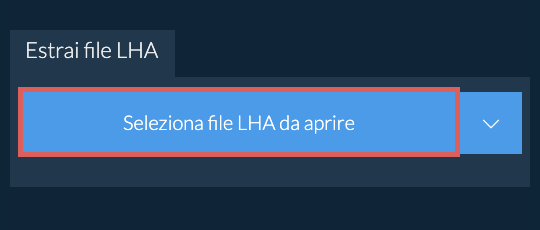 Estrai file LHA