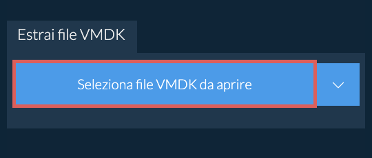 Estrai file VMDK