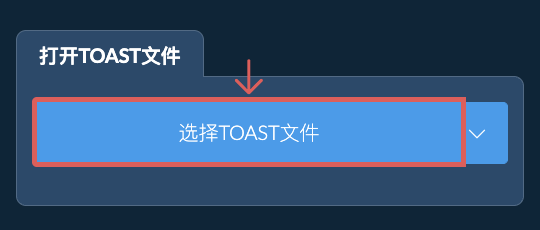 打开TOAST文件