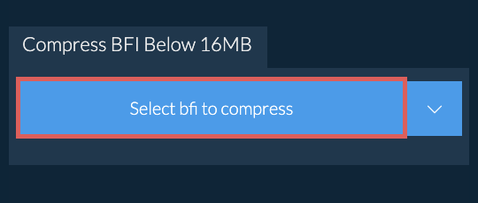 Compress bfi Below 16MB