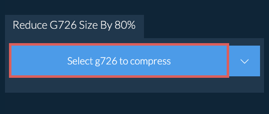 Reduce g726 Size By 80%
