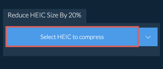 Reduce HEIC Size By 20%