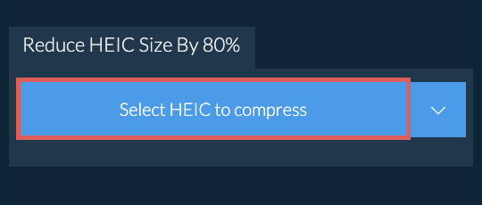 Reduce HEIC Size By 80%