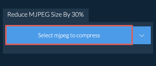 Reduce mjpeg Size By 30%