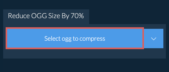 Reduce ogg Size By 70%