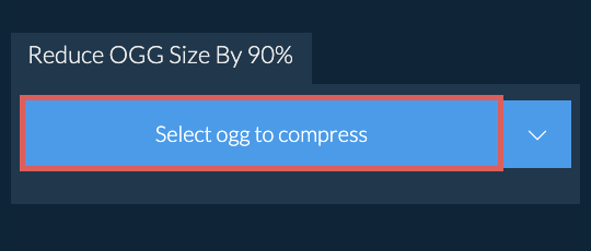 Reduce ogg Size By 90%
