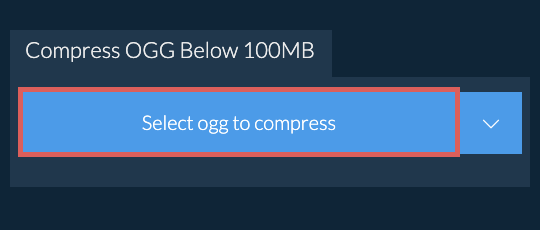 Compress ogg Below 100MB