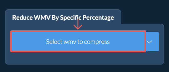 Reduce wmv Size By a specific percentage