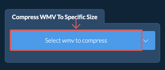 Compress wmv Below a specific size