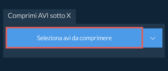 Comprimi avi sotto X