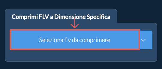 Comprimi flv sotto una dimensione specifica